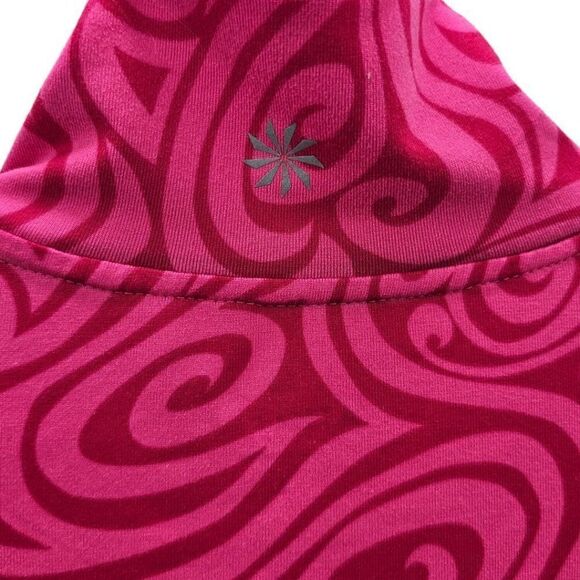 Athleta Womens S Luscious Pink Barbiecore Halfzip Pullover - Picture 5 of 10